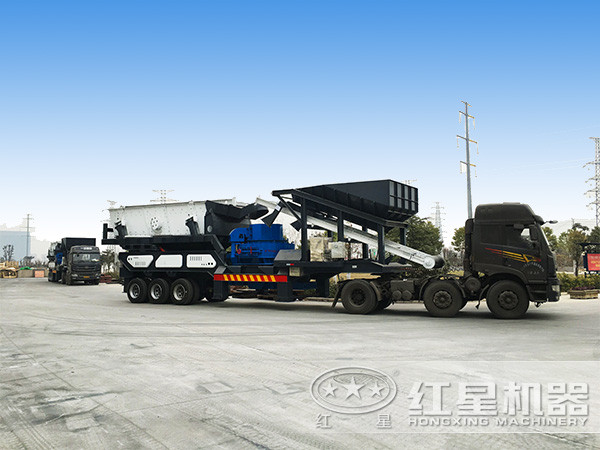 車載式移動制砂機(jī)入駐云貴地區(qū)，拉動當(dāng)?shù)亟?jīng)濟(jì)發(fā)展
