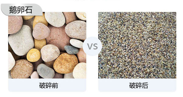 鵝卵石破碎能做石子嗎？會用到哪些設(shè)備？