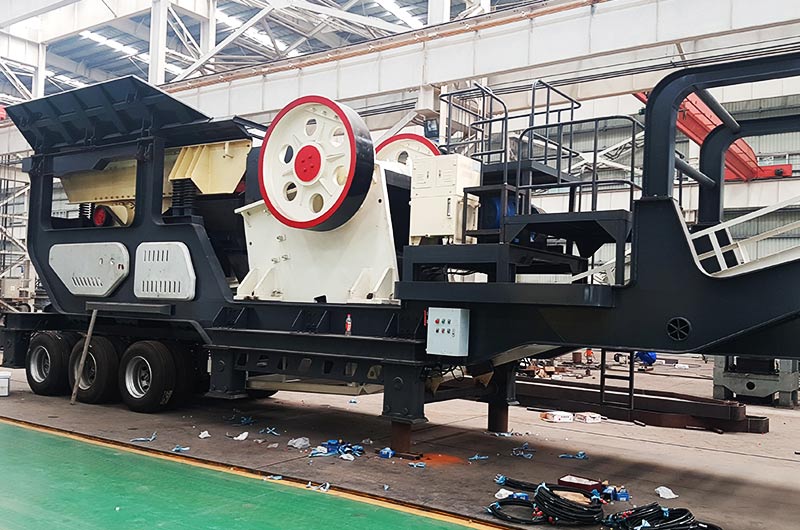 車載流動(dòng)破碎石仔機(jī)，一體式作業(yè)，碎石更輕松