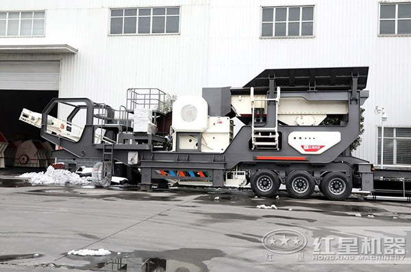 小型車式流動(dòng)石子粉碎機(jī)，小巧輕便但不失專業(yè)
