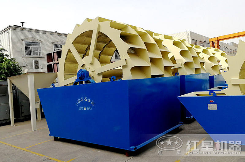 洗石英砂用什么洗？這款輪斗洗砂機(jī)效率高還便宜